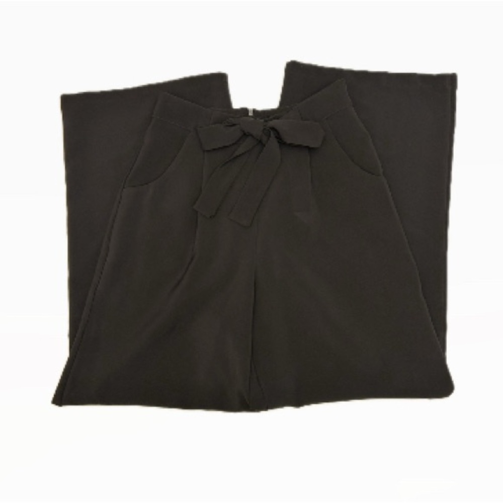 June & Hudson Black Wide Leg Pants Size S